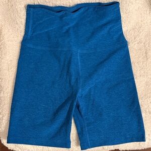 Beyond Yoga Vibrant Blue Bike Shorts